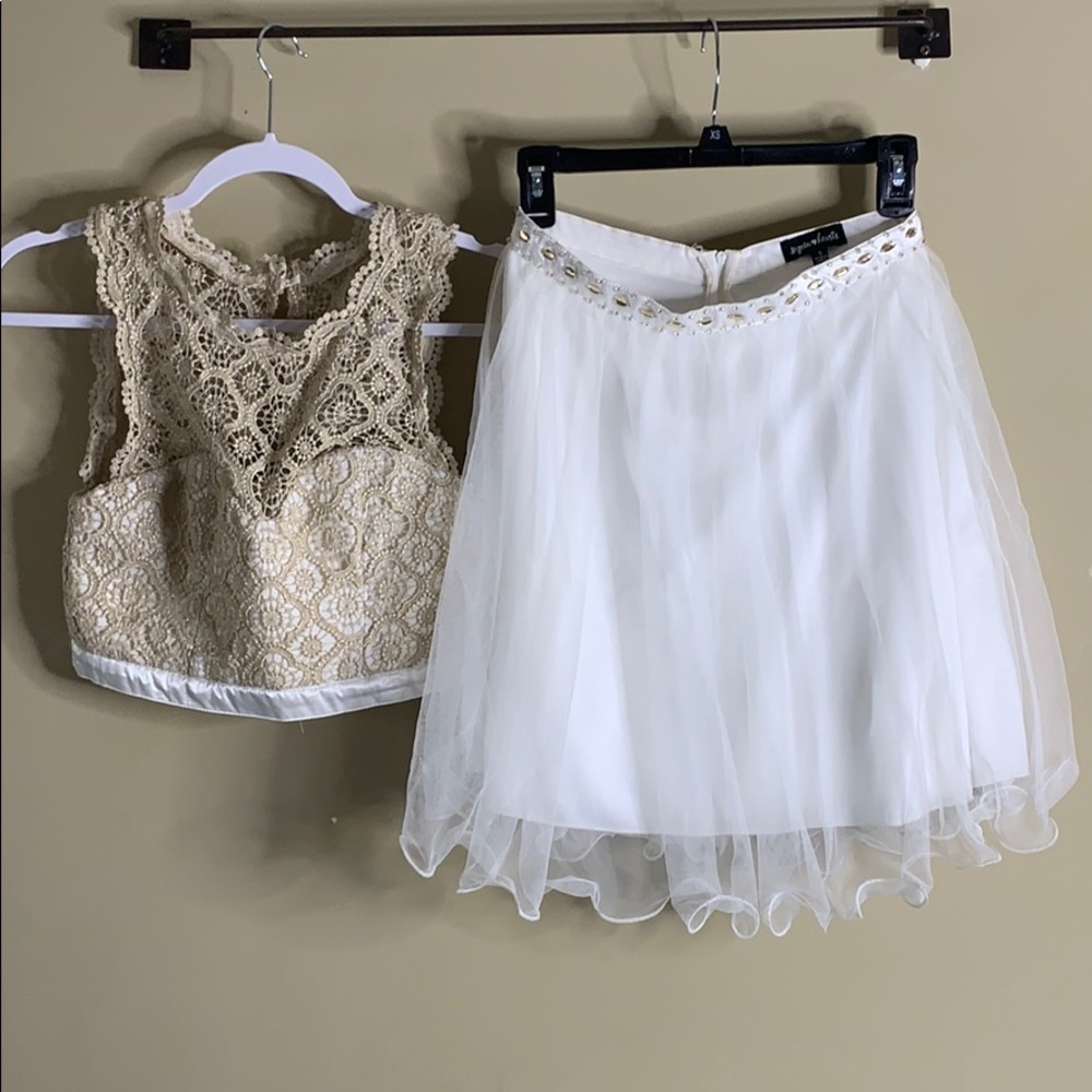 Two Piece Semi Formal skirt
